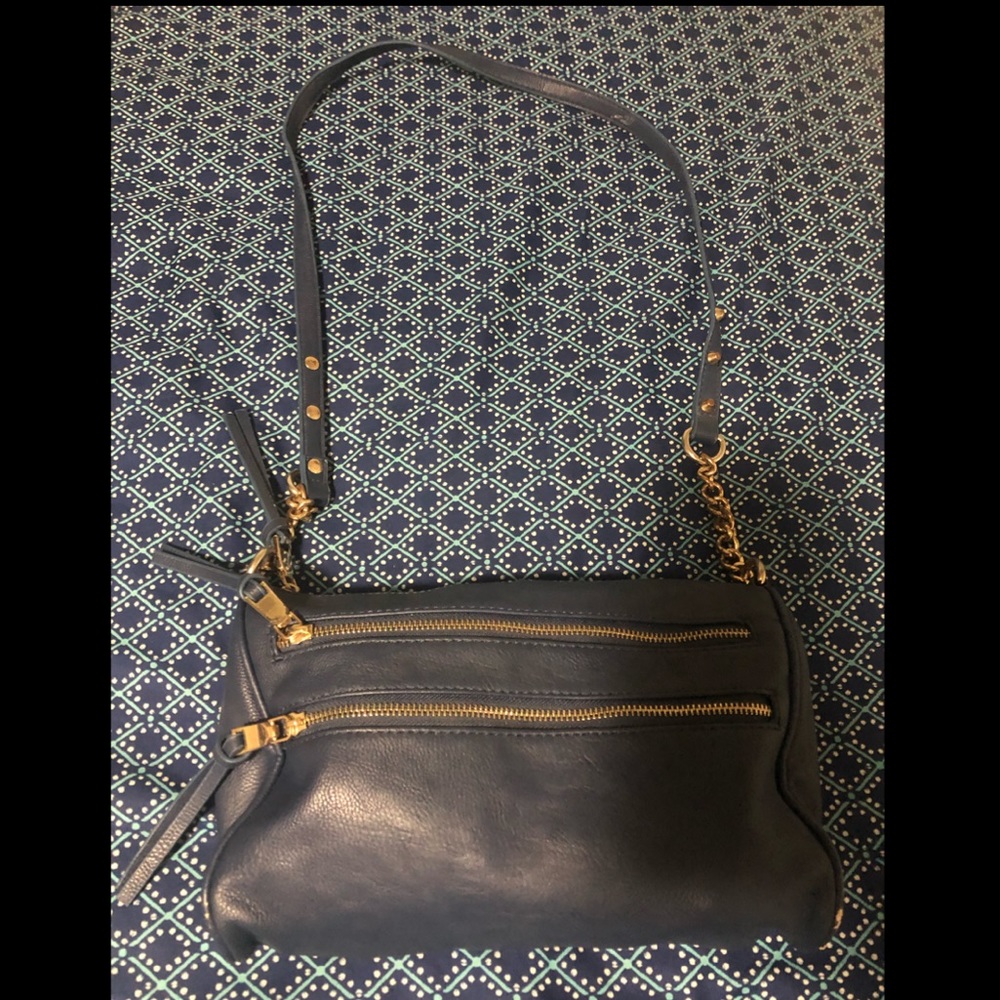 Nine West navy blue crossbody purse